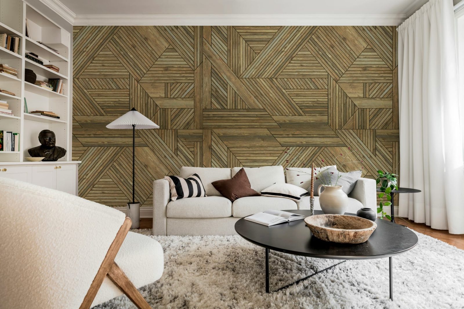 Wooden Art Bold, Oak, Rebel Walls 3