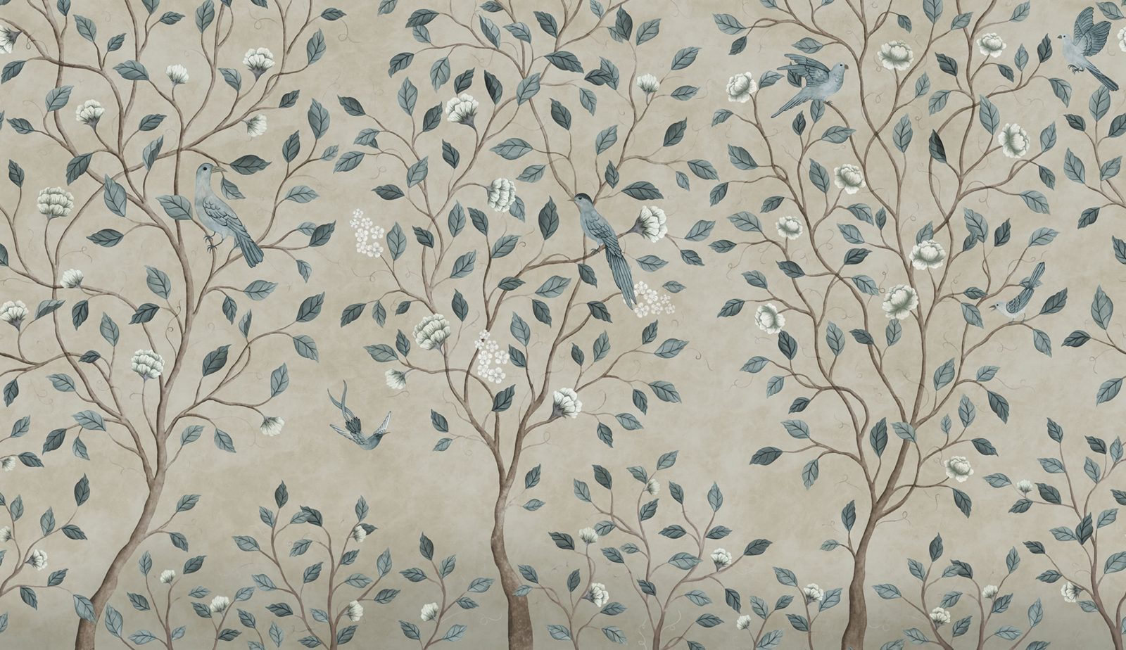Chinoiserie Dream, Blue, Rebel Walls