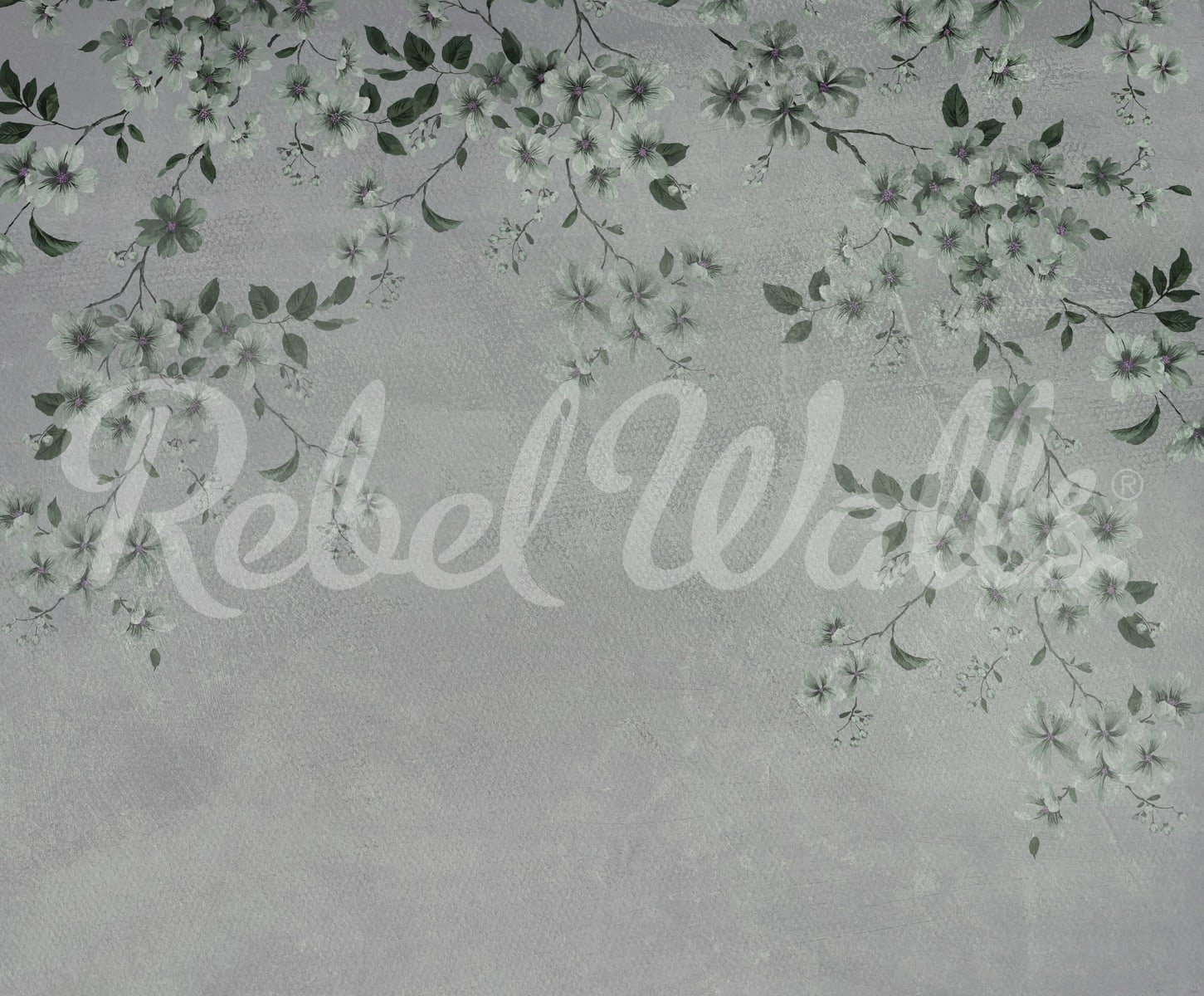 Hanging Flora, Gray, Rebel Walls