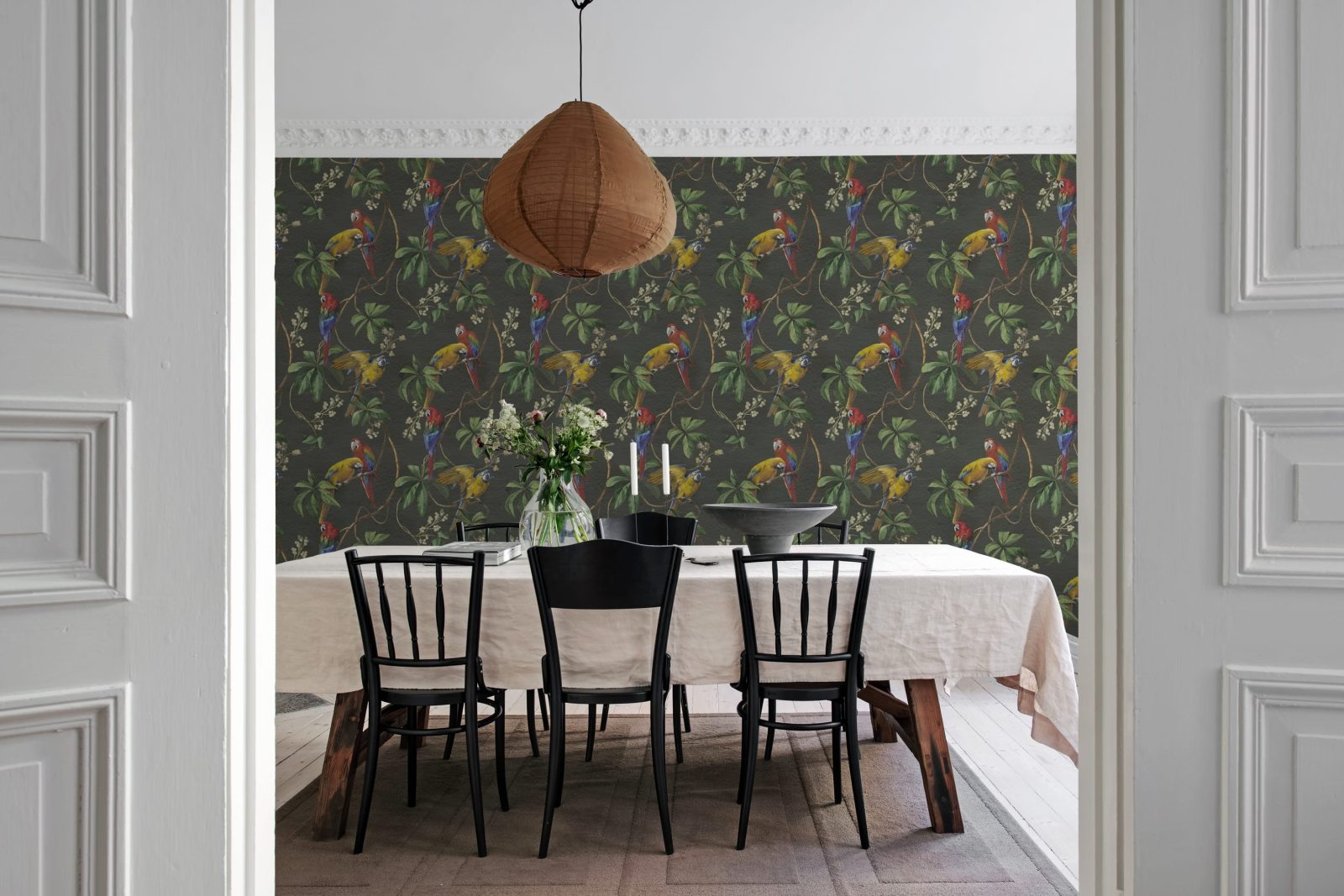 Parrots, Green, Rebel Walls 2