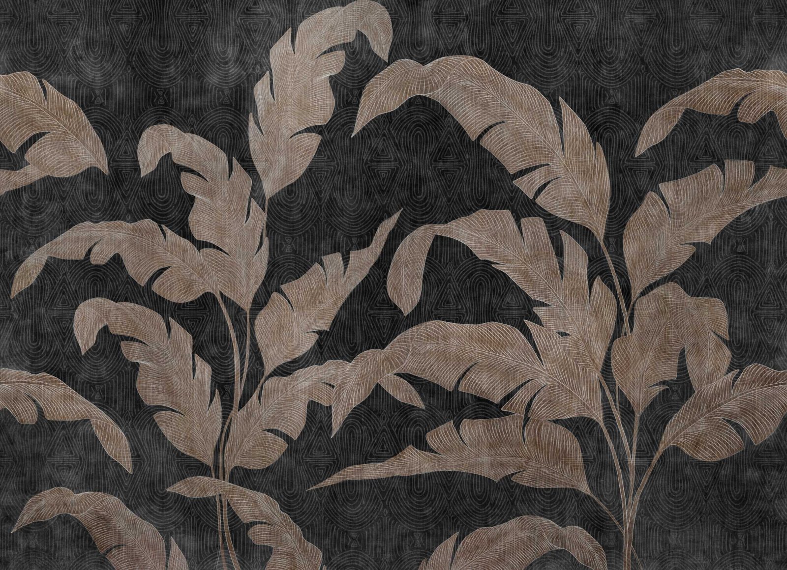 Leaves Shadow, Silver, Coordonne