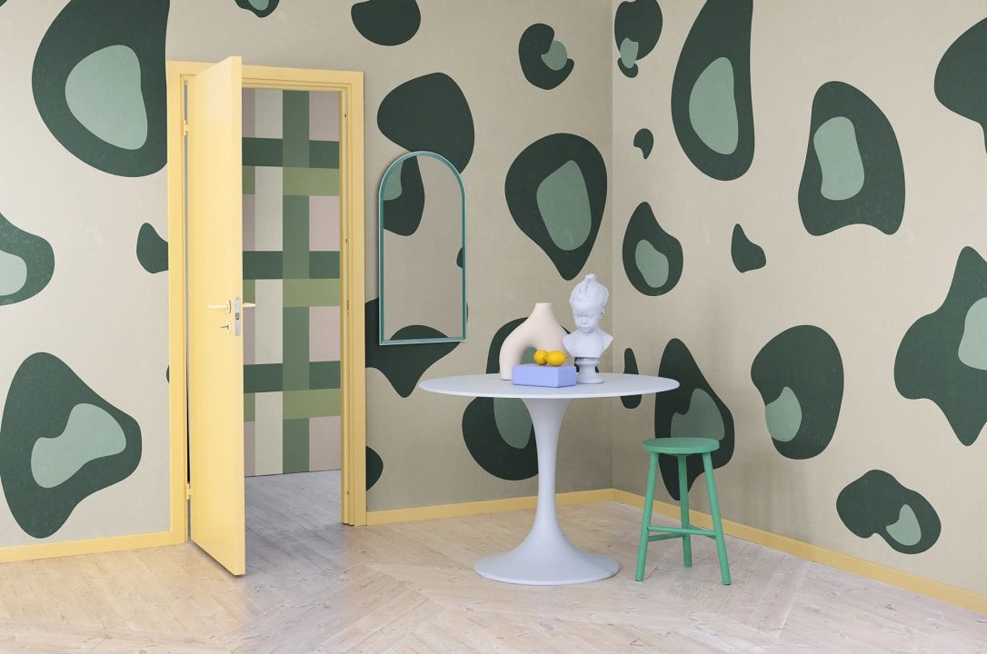 Giant Leopard, Green, Rebel Walls 2