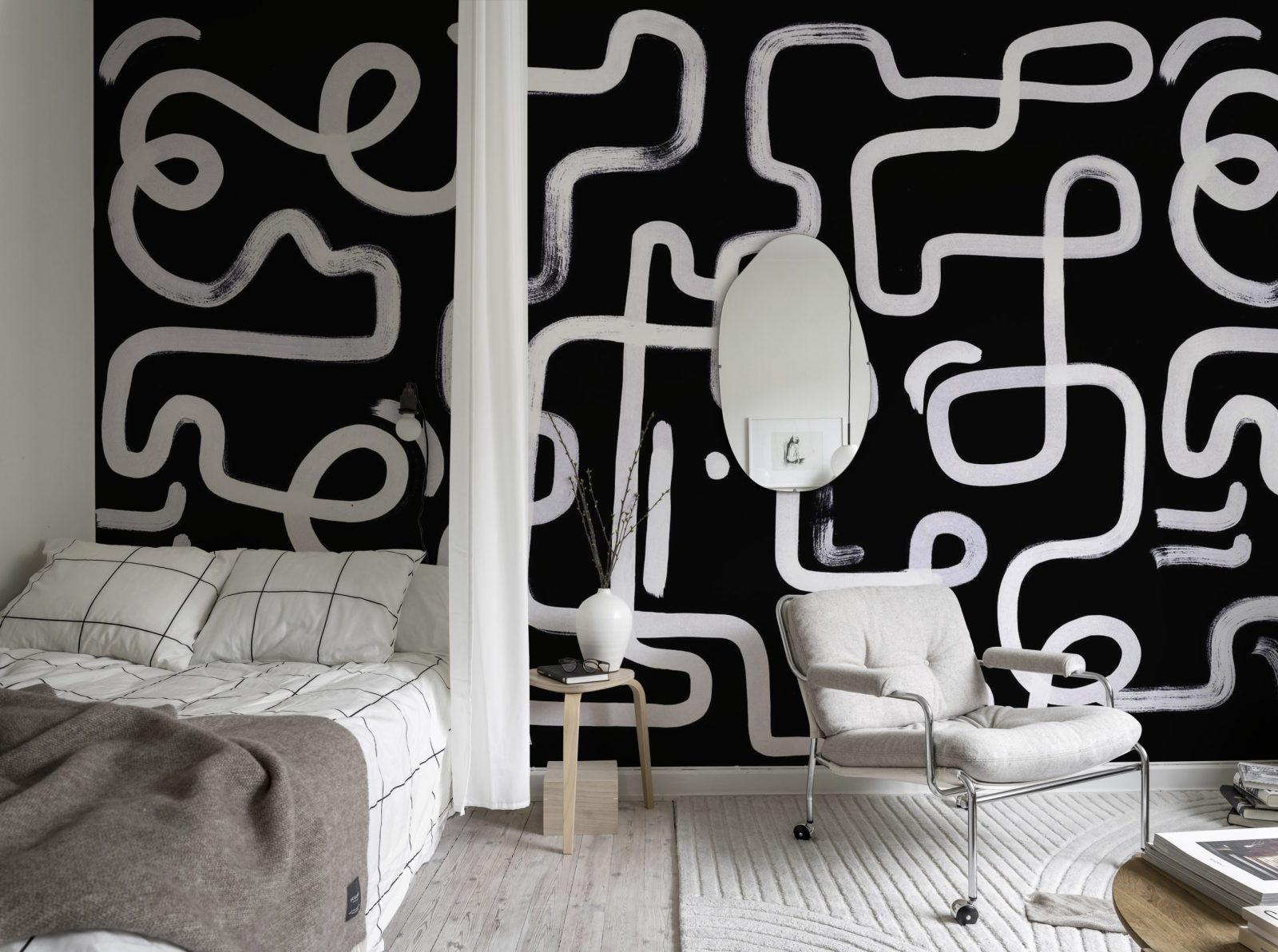Artzy Path, Black, Rebel Walls 3