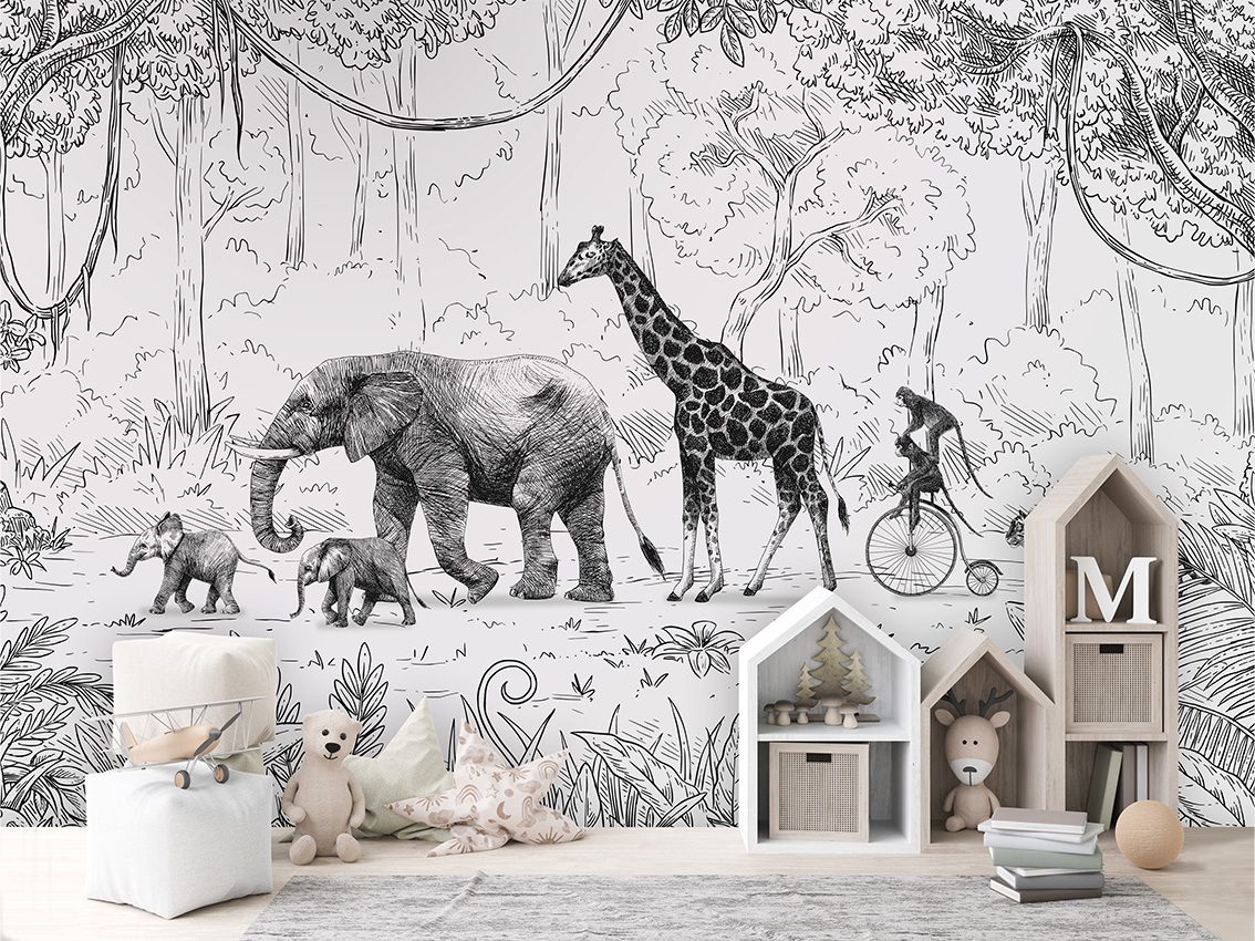 Animal Parade - Black and White, Kikki Belle 4