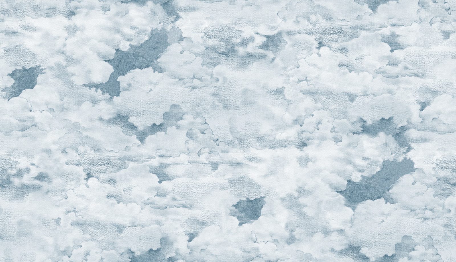 Chubby Clouds, Soft Blue, Rebel Walls