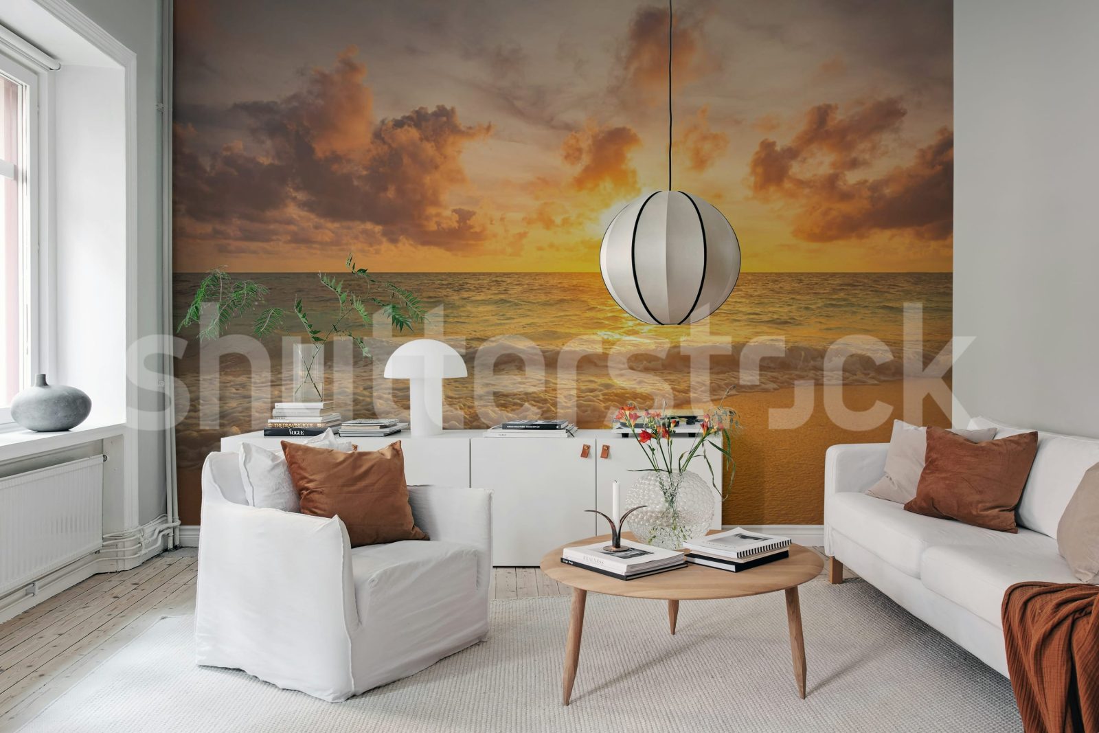Seaside at Dawn, Soft, Rebel Walls 2