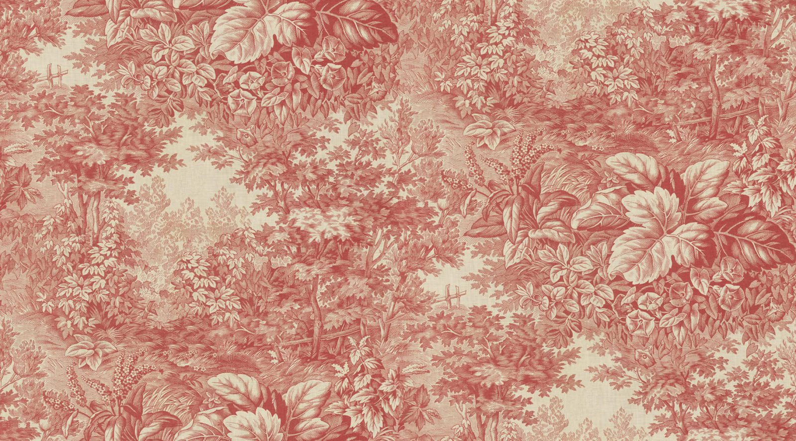 Forest Toile, Red, Sandberg