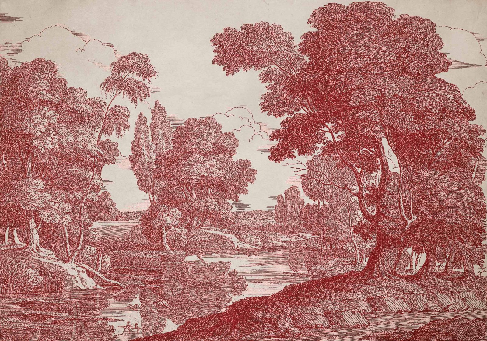 Engraving, Red, Coordonne