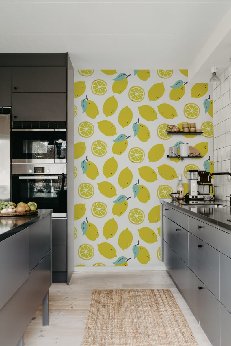 Lemons, Yellow, Rebel Walls 3