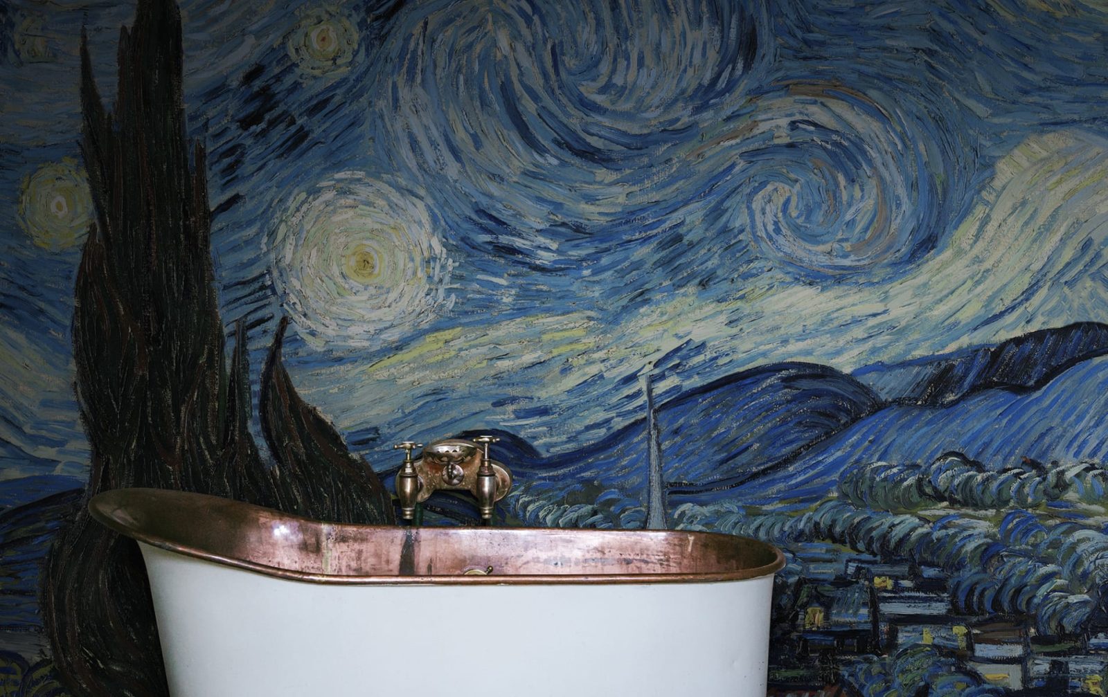 Starry Night by Van Gogh Repeatable, Rebel Walls 3