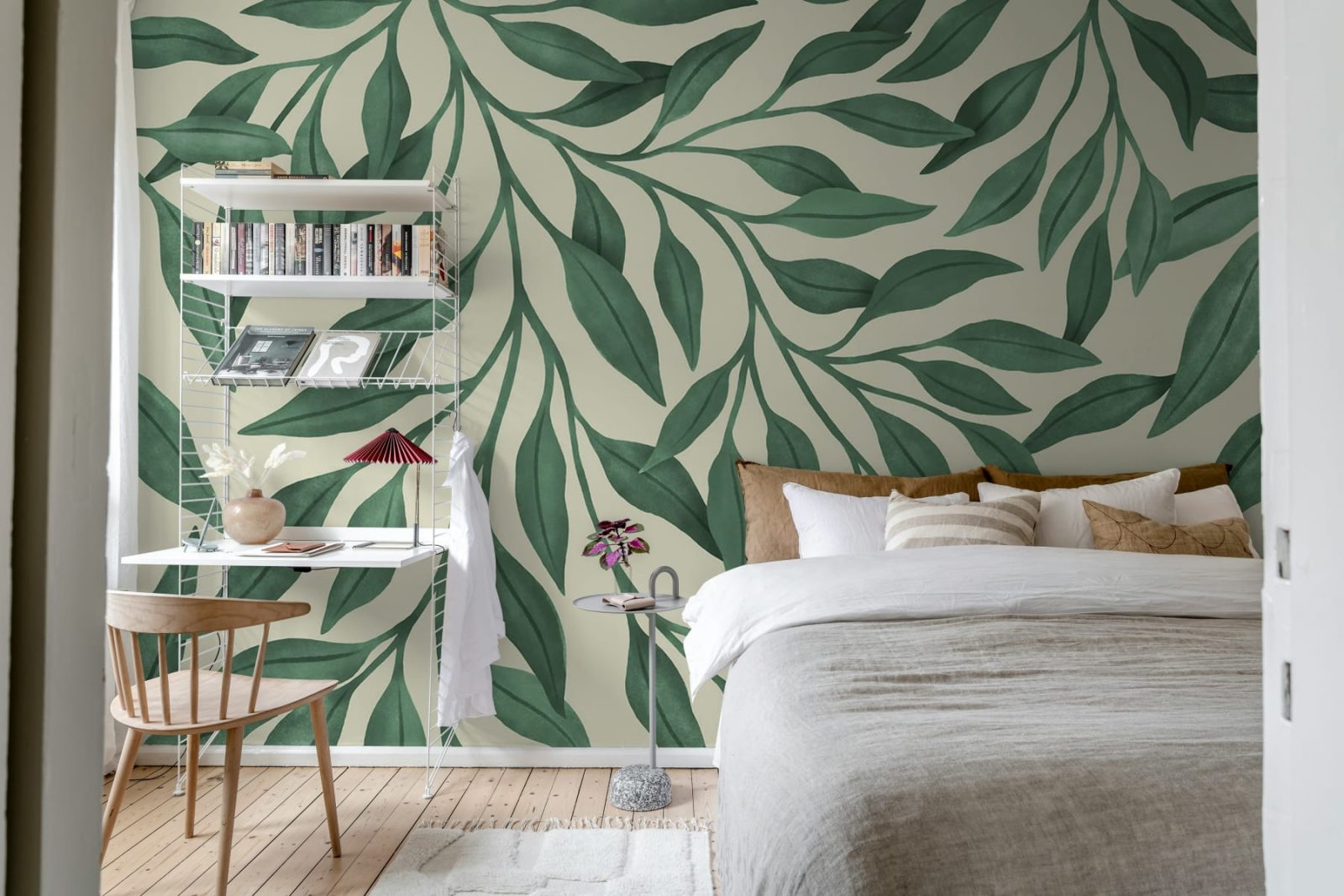 Giant Leaves, Dark Green, Rebel Walls 3