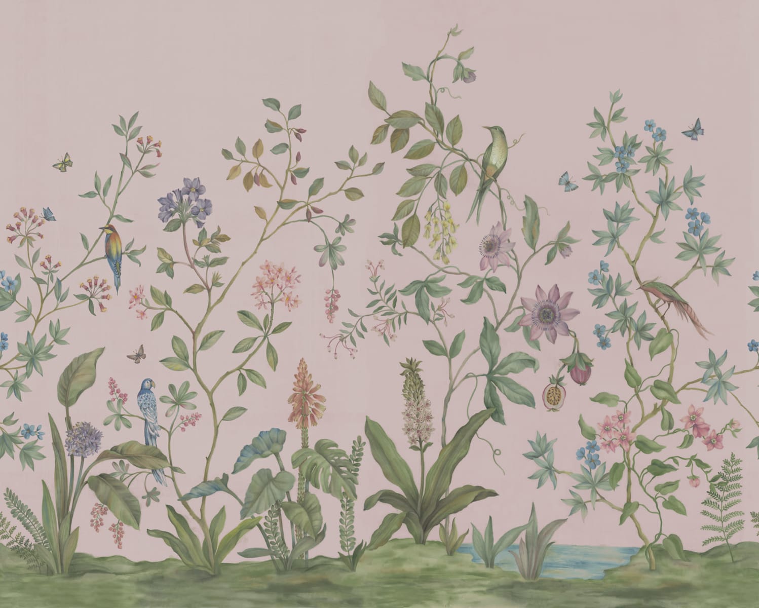 Chinoiserie, Pink, Rebel Walls