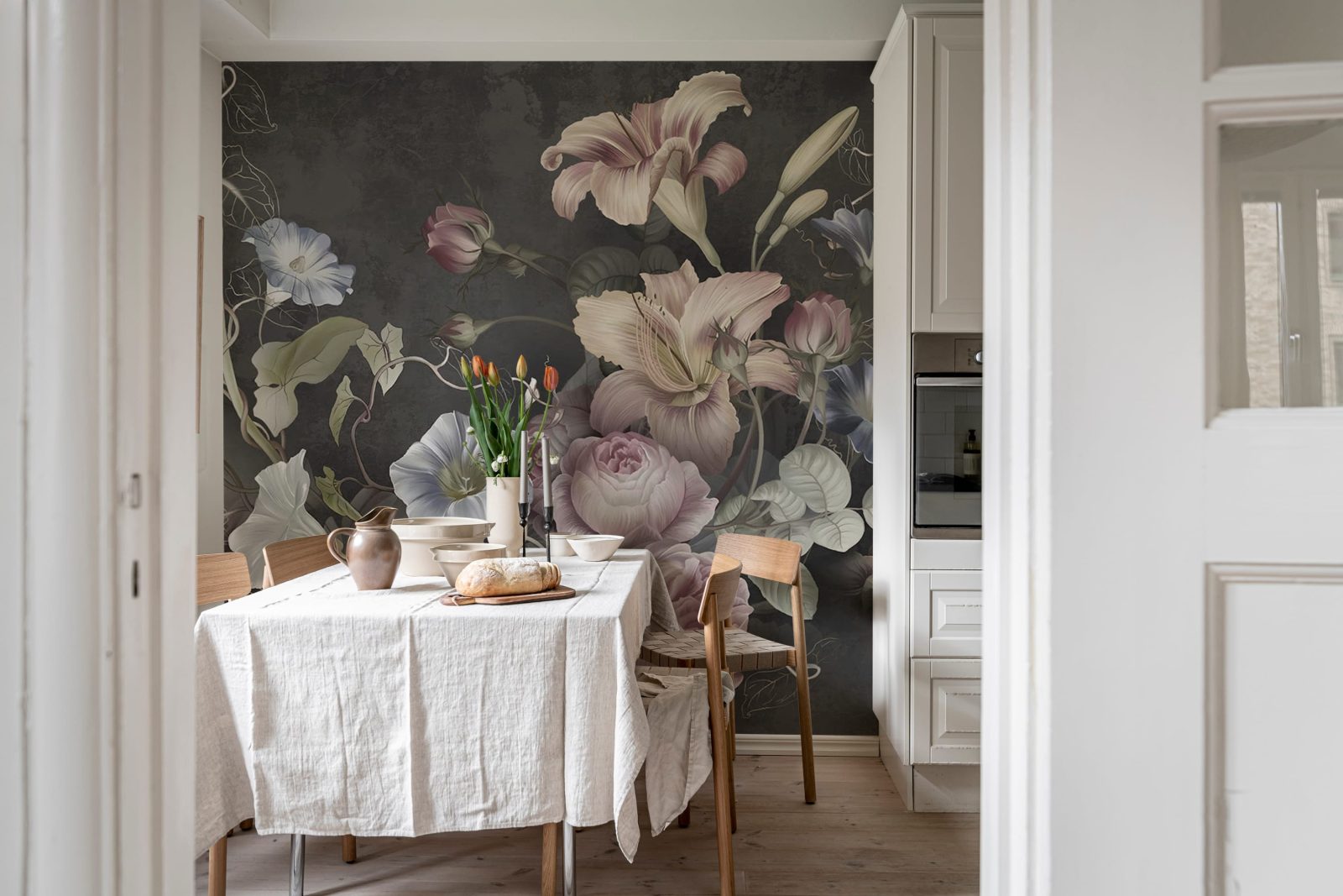 Soft Bouquet, Dark, Rebel Walls 3