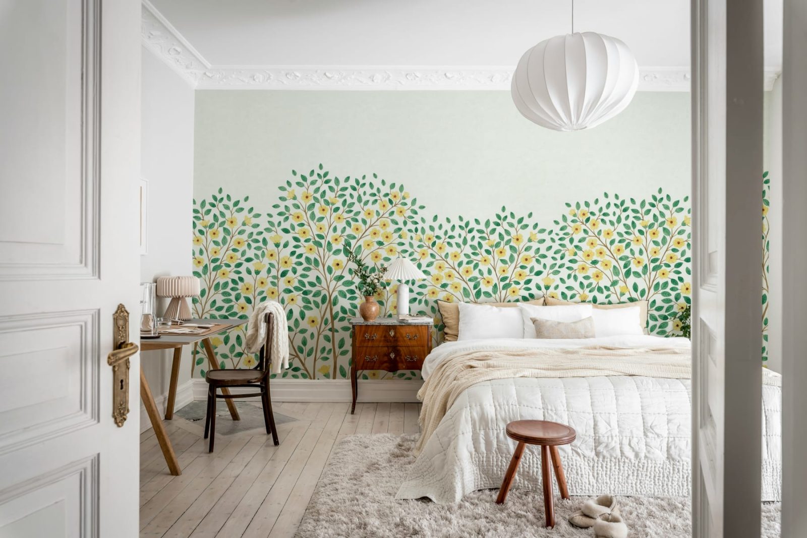 Blossom Tree, Yellow, Rebel Walls 2