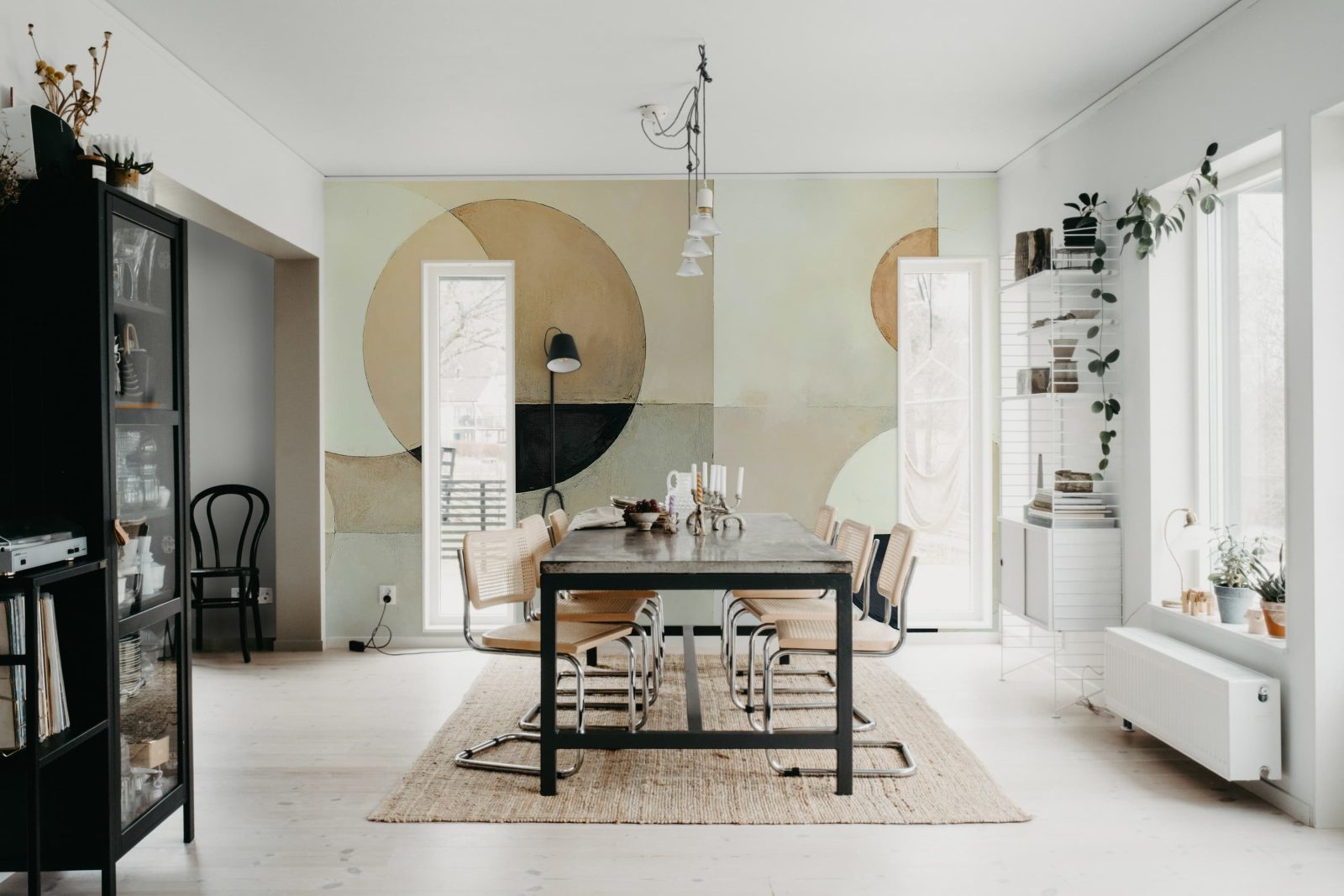 Circles, Beige, Rebel Walls 3