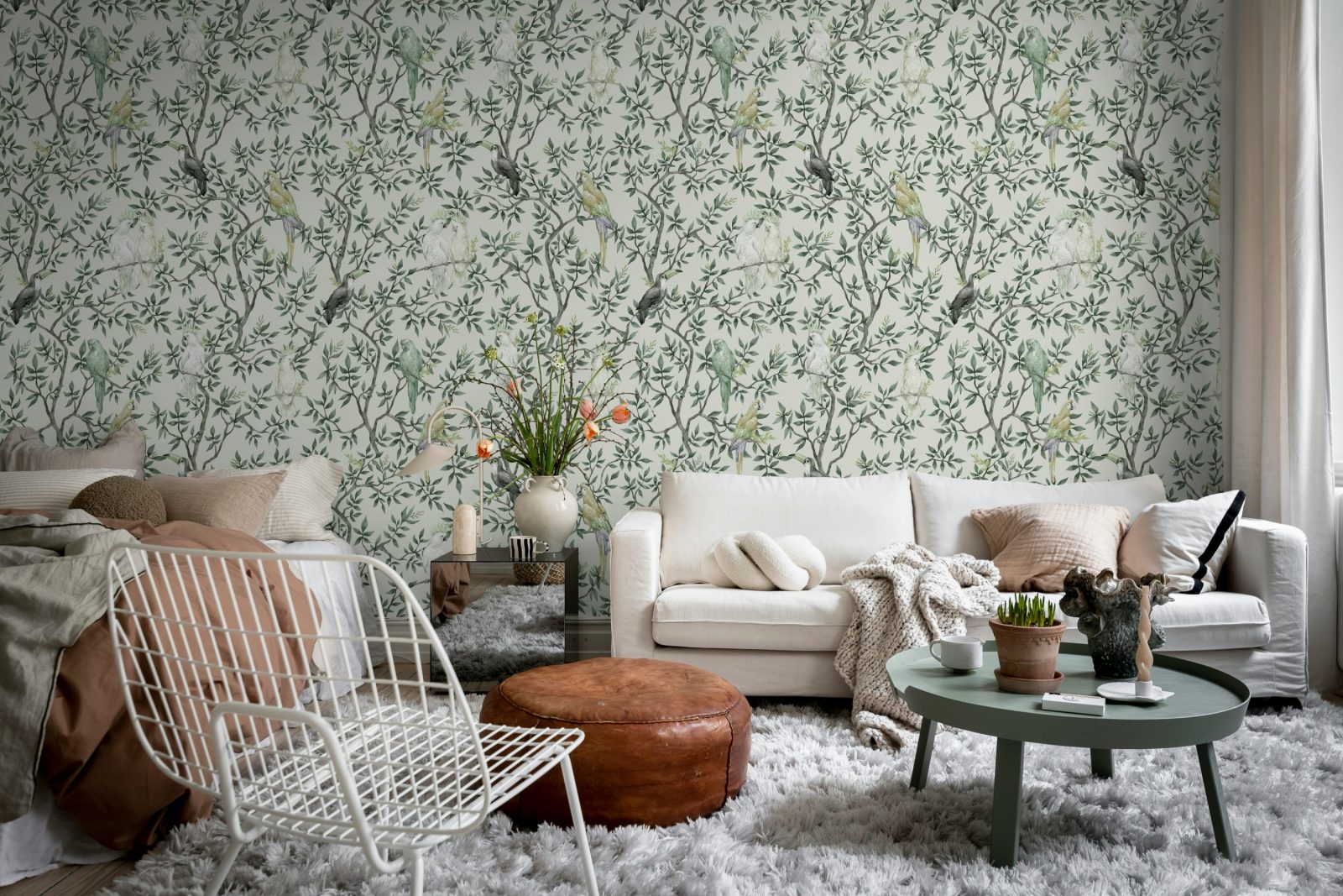 Parrot Shrubbery, Green, Rebel Walls 2