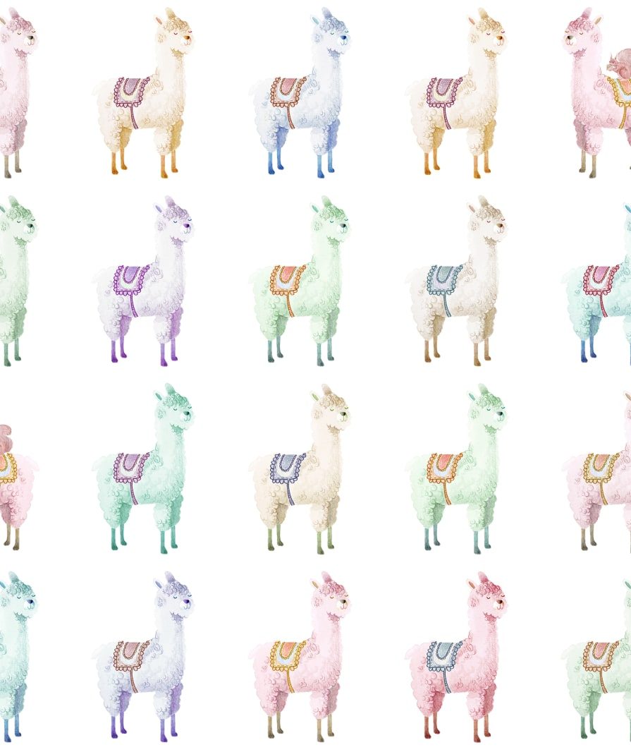 Alpaca Rebel, Rainbow, Rebel Walls, 5 mp / rola