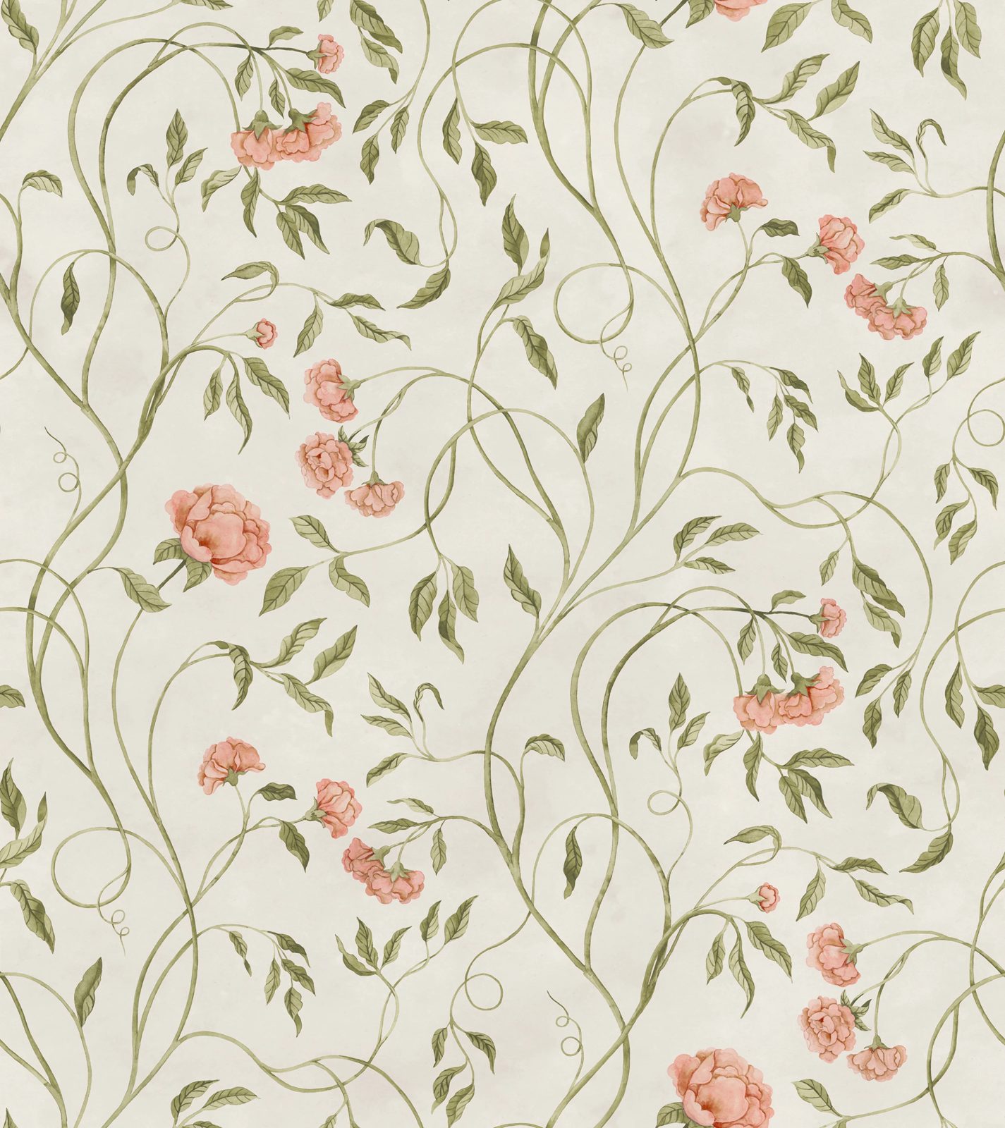 Peony Bloom, Pink, Rebel Walls