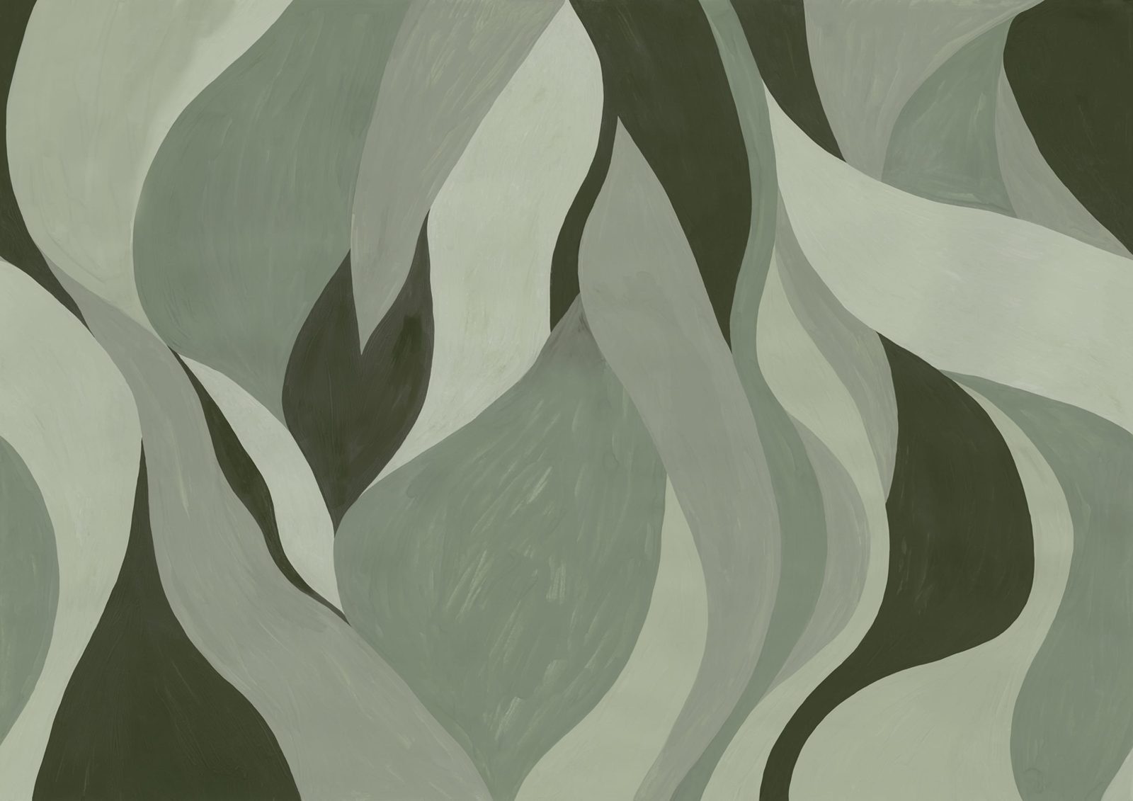 Velvet Flames, Green, Rebel Walls