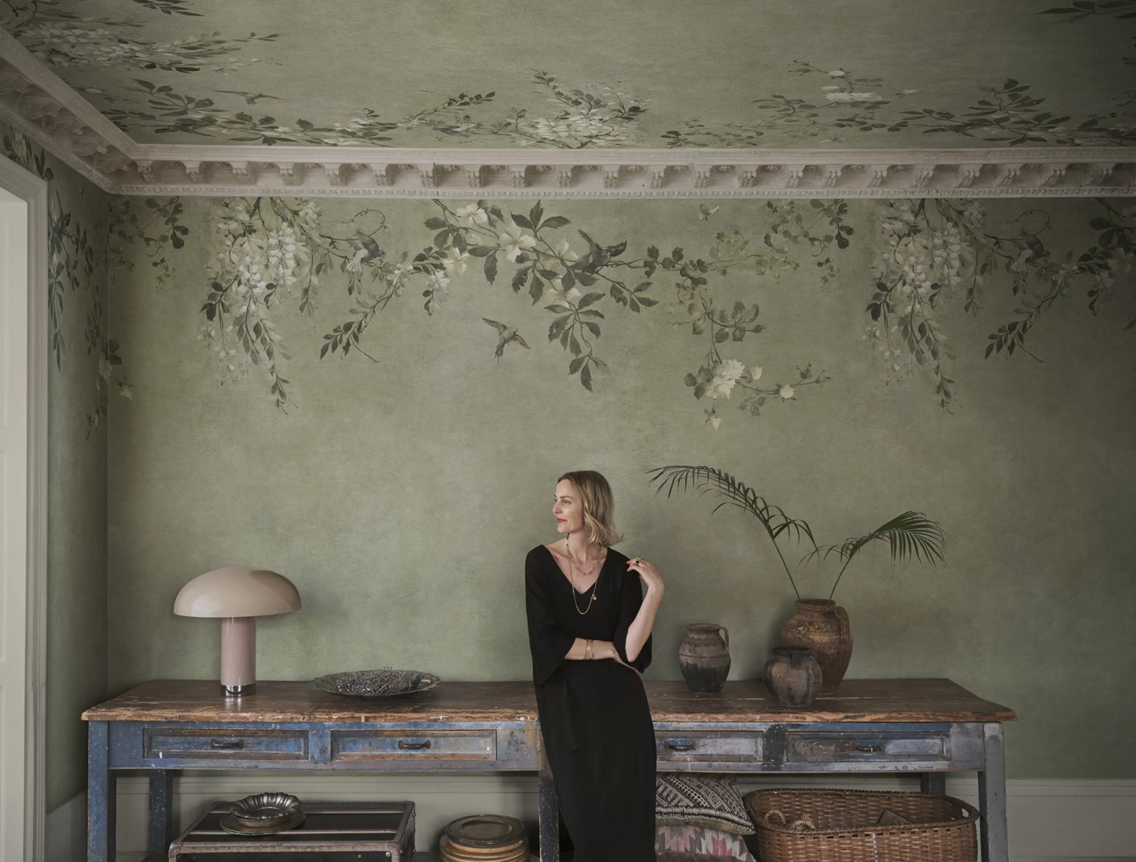 Luca Square, Sage Green, Sandberg 2