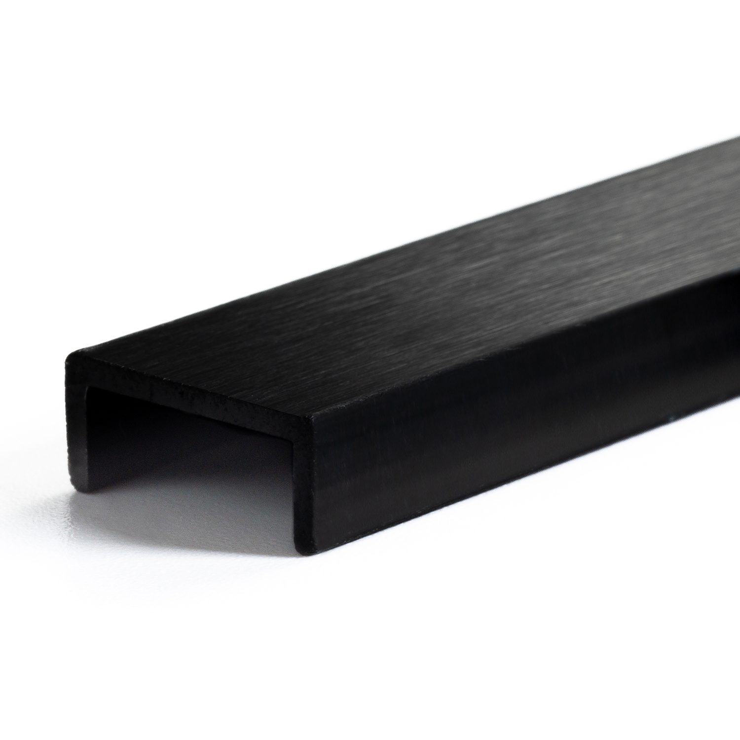 Profil de capăt "U", Black, 300 cm, JP Decor 2