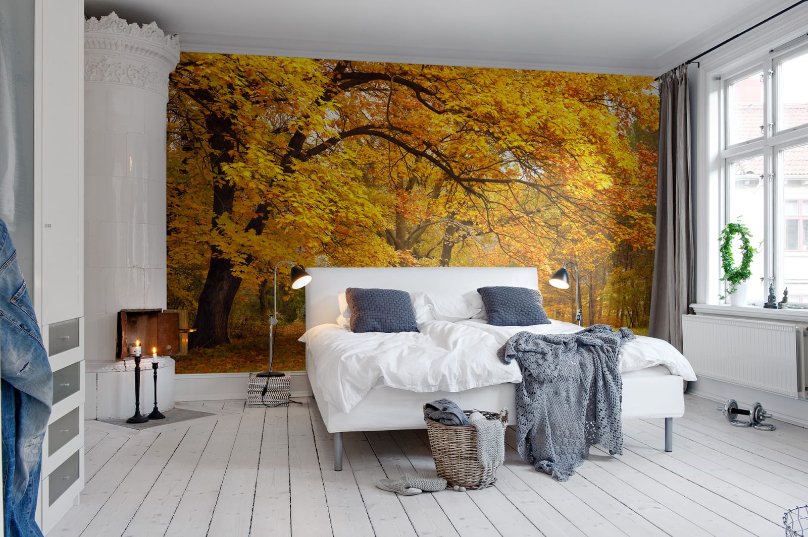 Yellow Leafy Trees, Rebel Walls 2