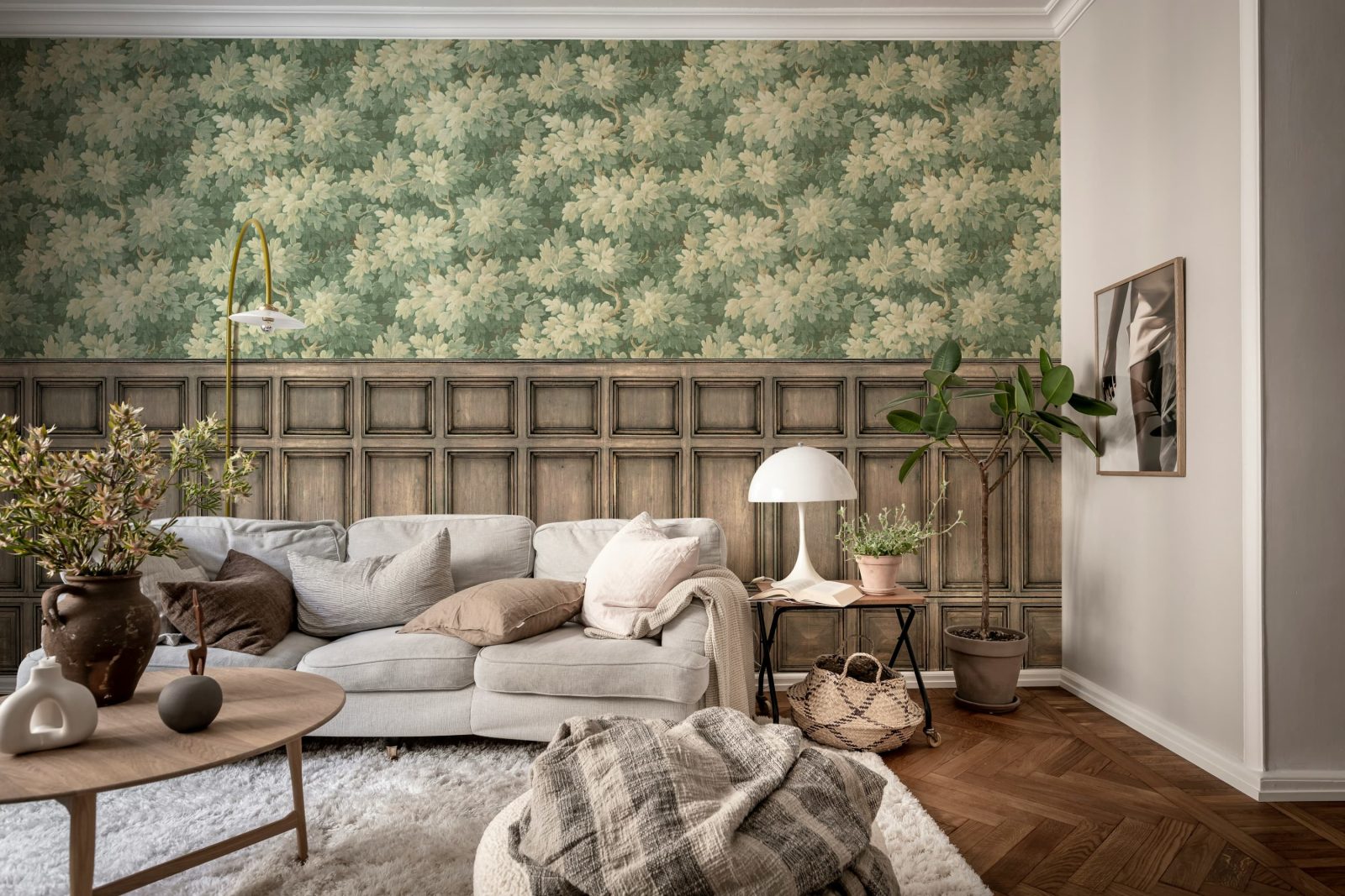 Vintage Foliage, Panels, Rebel Walls 2