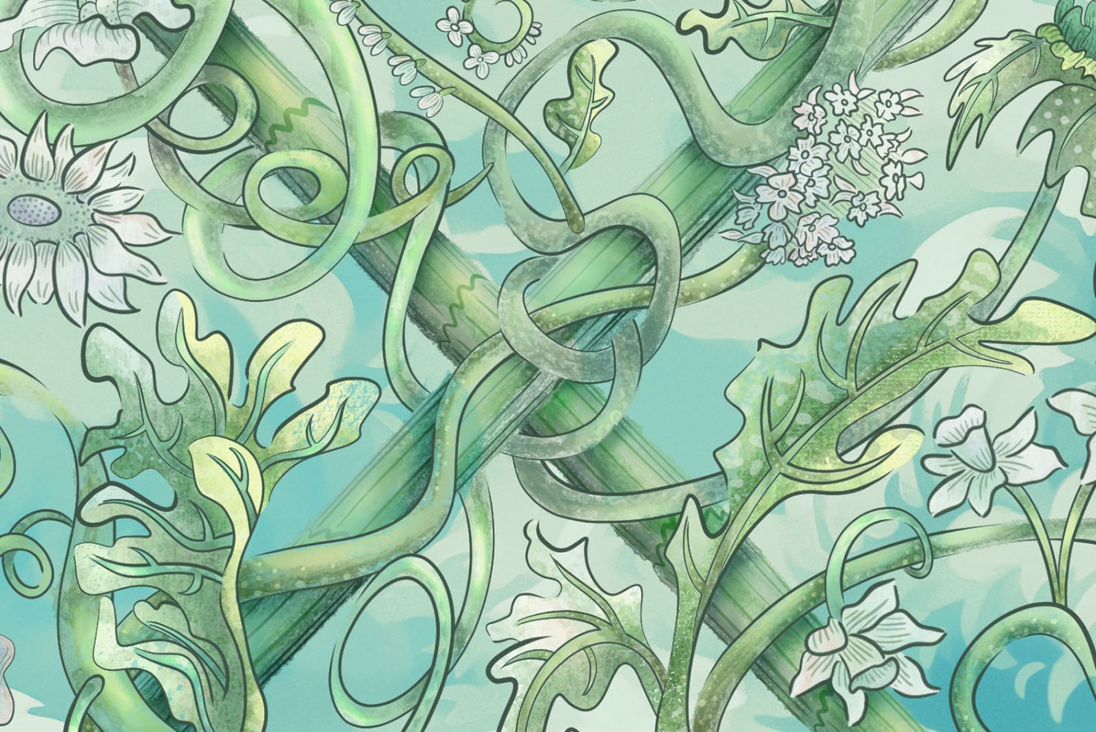 Babylon Sky, Green, Rebel Walls 4