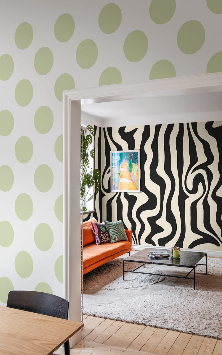 Big Dots, Light Green, Rebel Walls 3