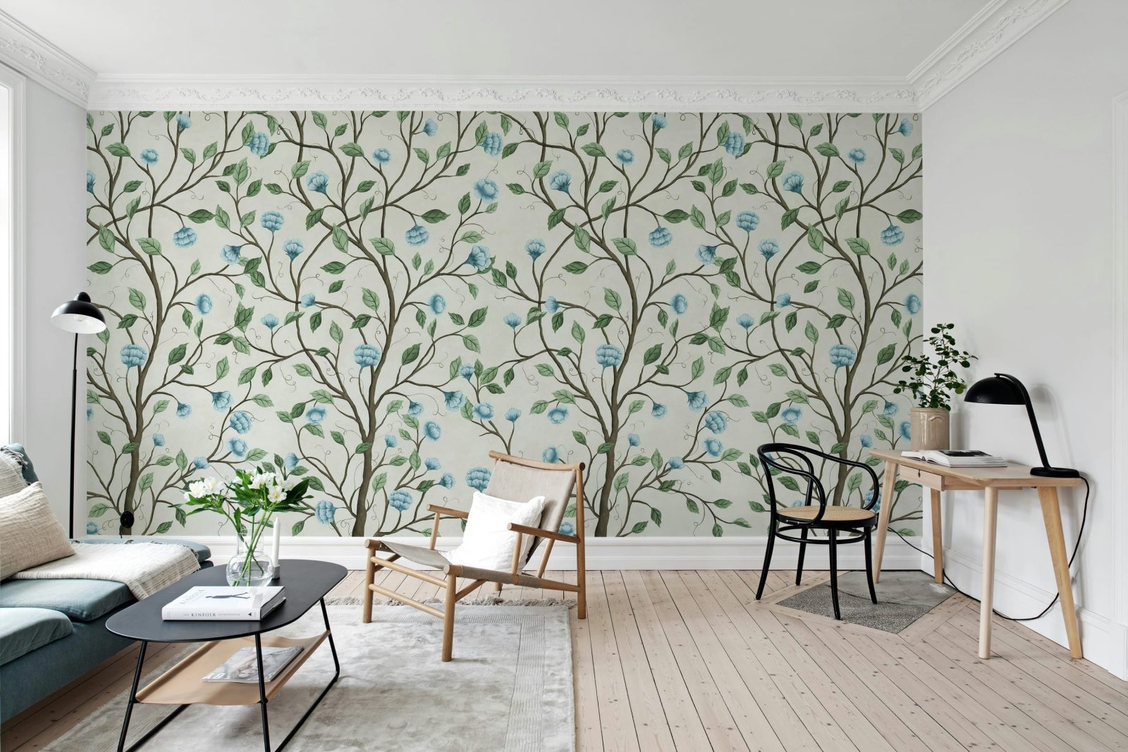 Silent Bloom, Beige, Rebel Walls 3