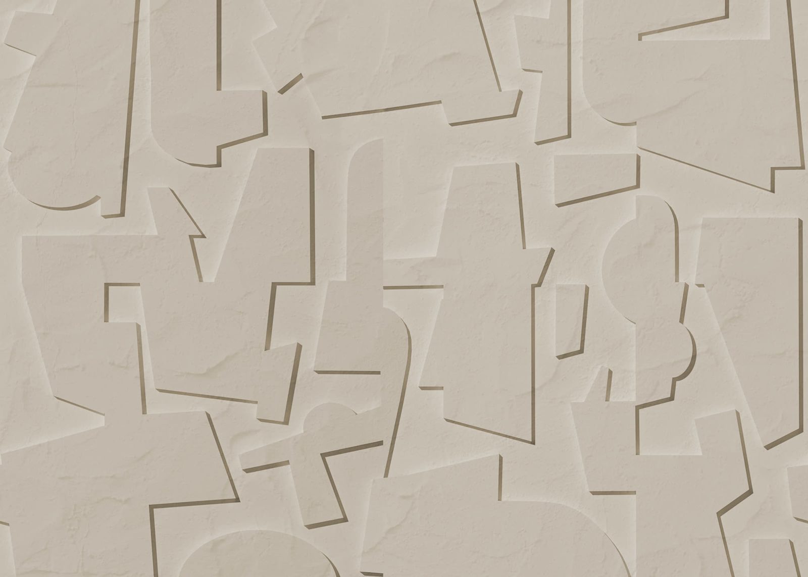Abstract Wood, Beige, Rebel Walls