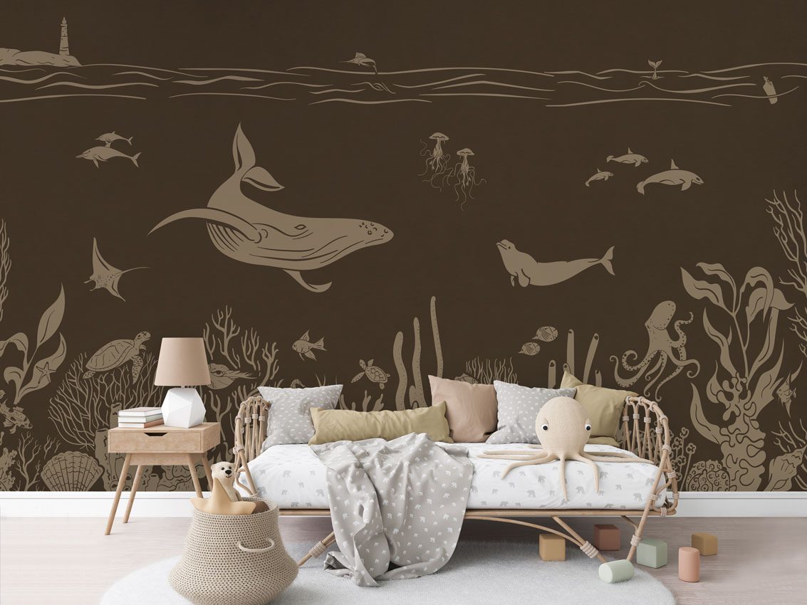 Monochrome Sea - Brown Vintage, Kikki Belle 4
