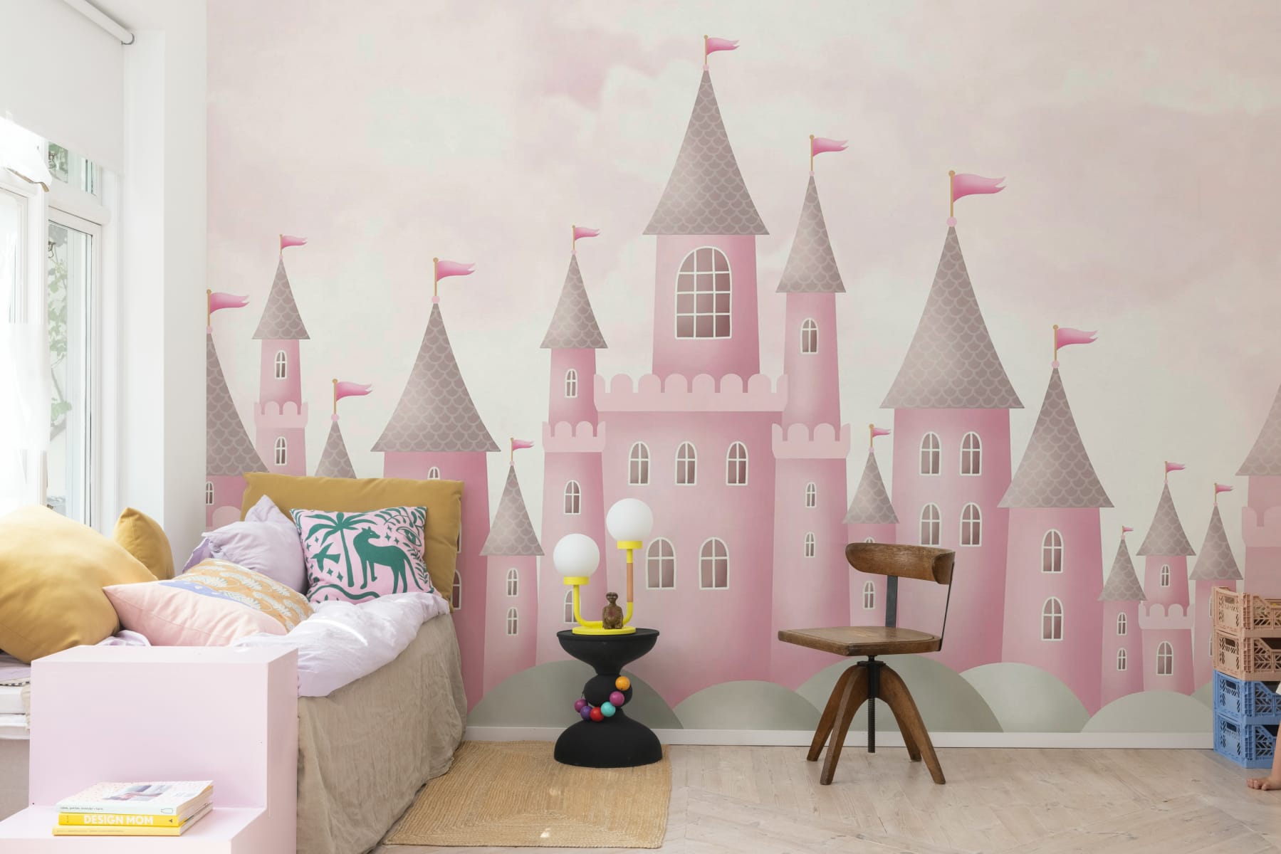 Castle Village, Pink, Rebel Walls 2