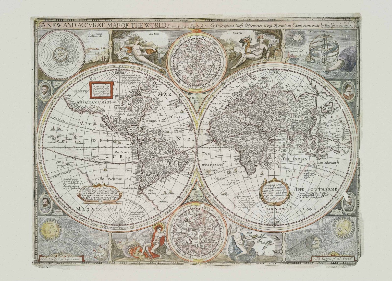 Historical Map Papyrus, Coordonne