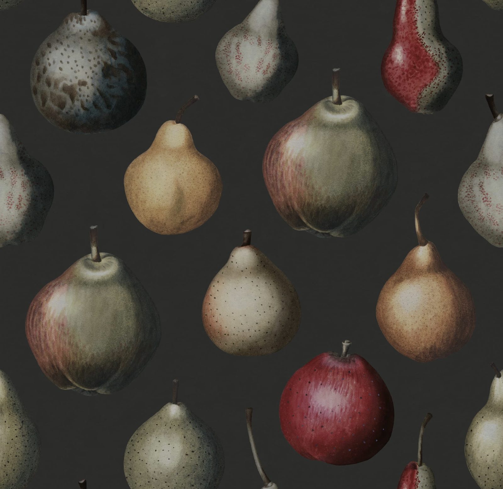Vintage Pear, Midnight, Rebel Walls
