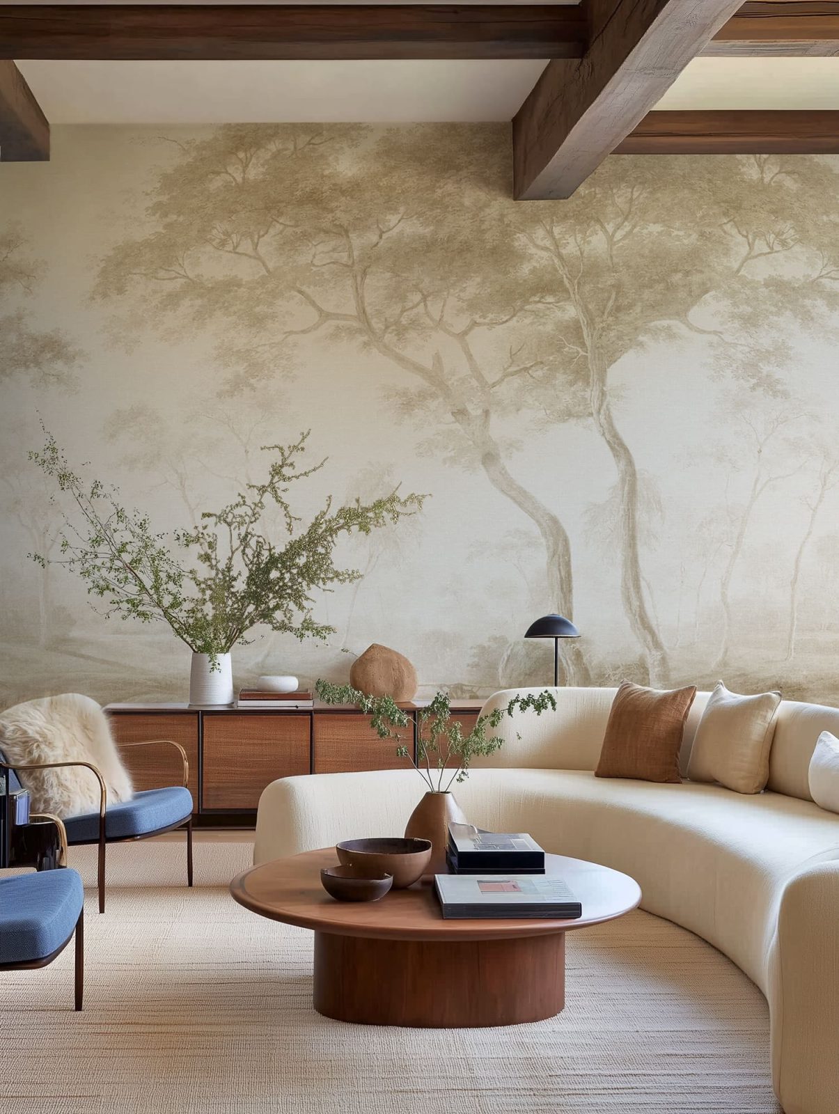 The Green Forest, Beige, Rebel Walls 2