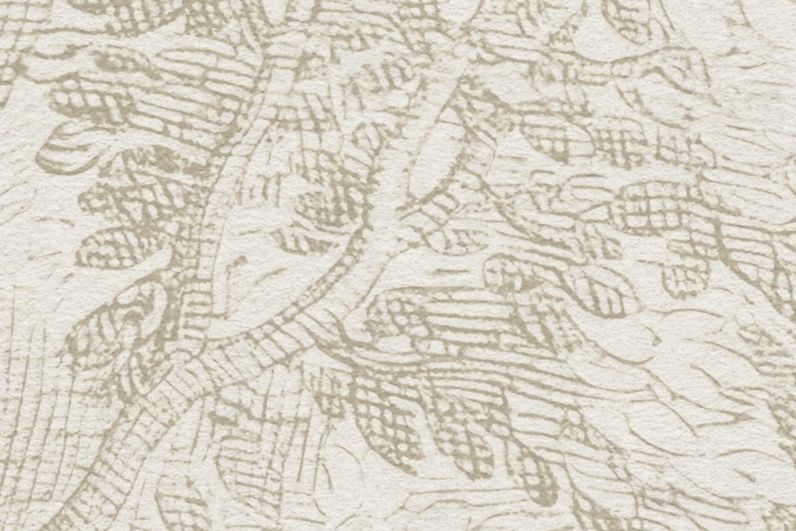 Forest Engraving, Beige, Rebel Walls 4