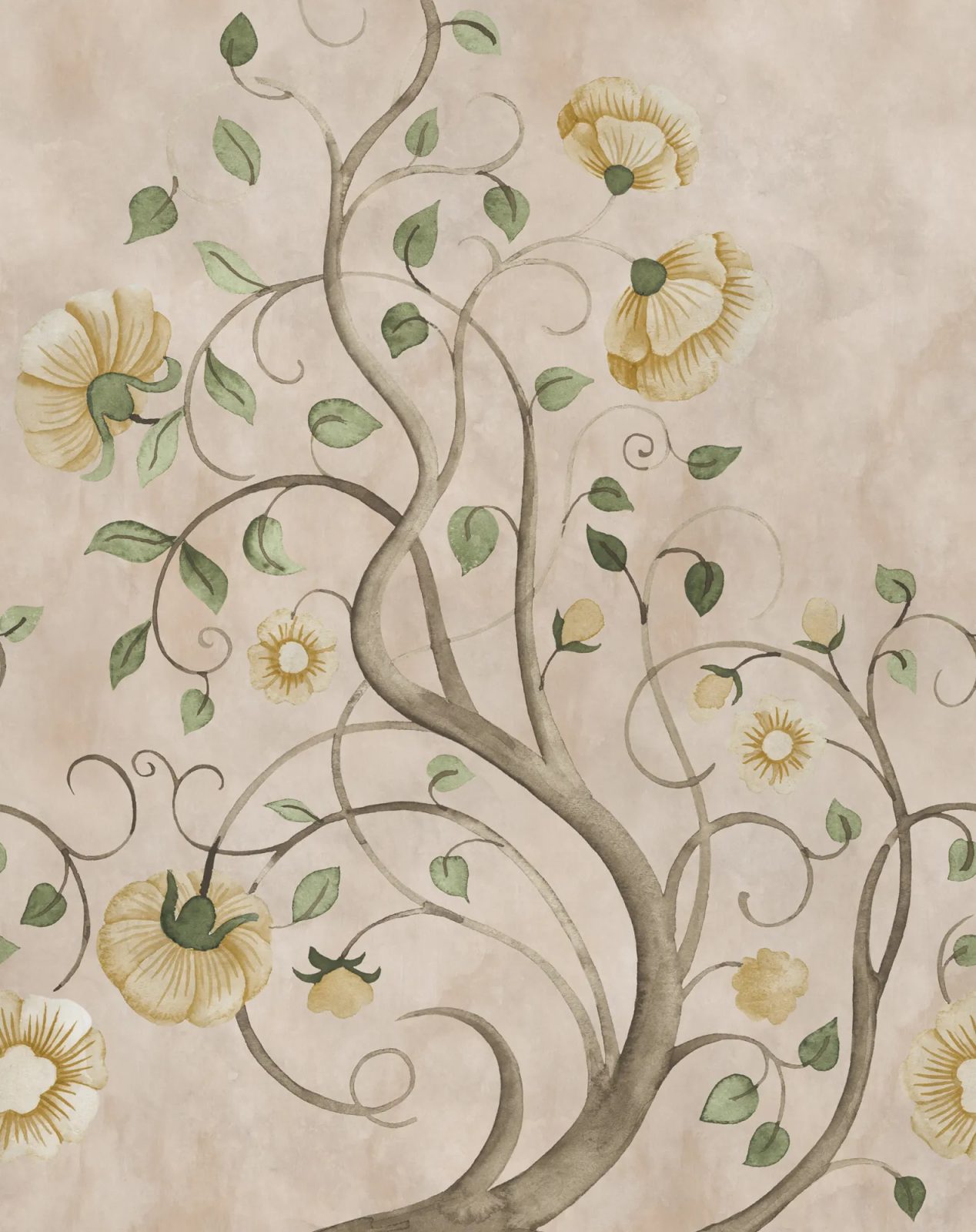 Big Poem, Peach, Rebel Walls