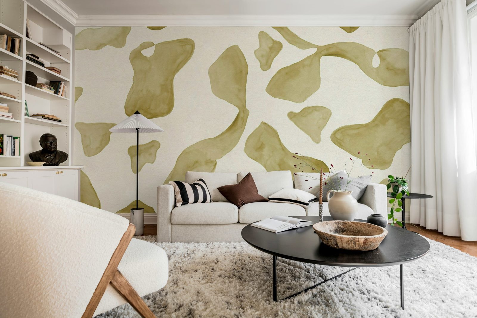 Abstract Motifs, Yellow, Rebel Walls 2