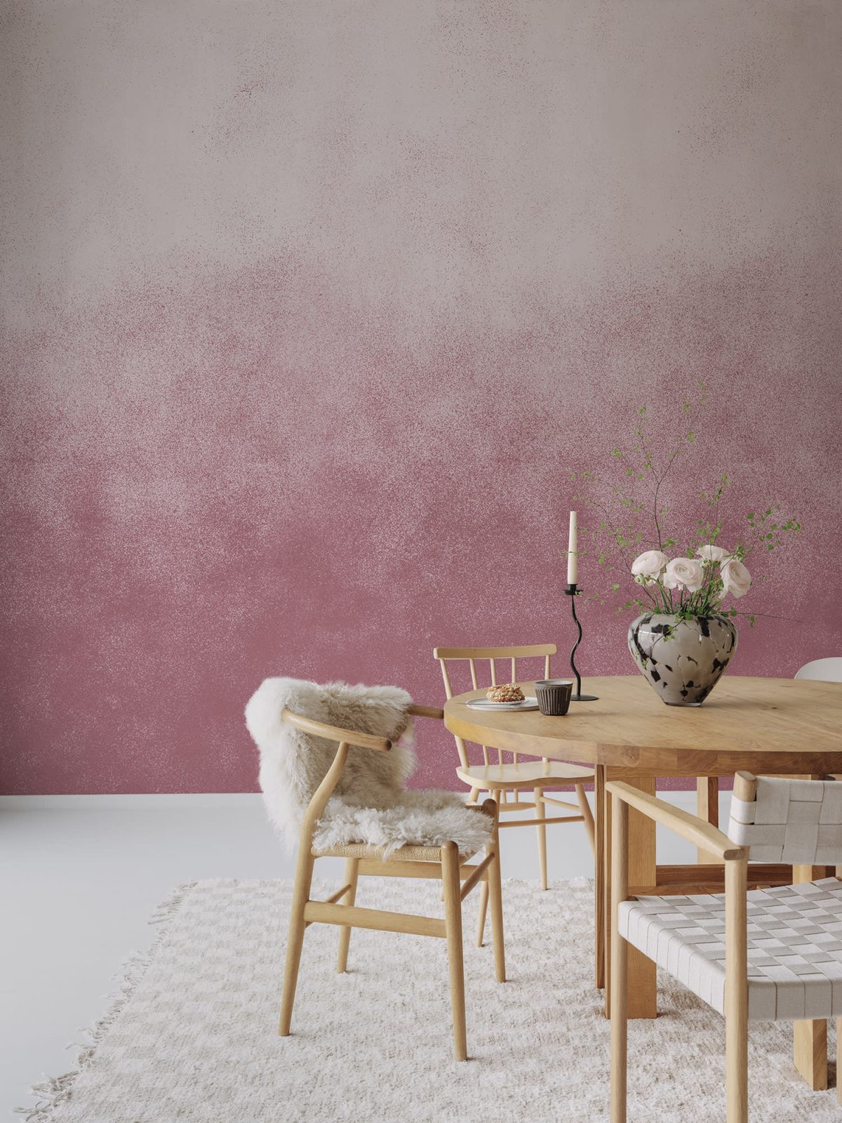 Ash Gradient, Pink, Rebel Walls 2