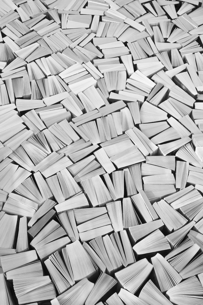 Books, White, Rebel Walls