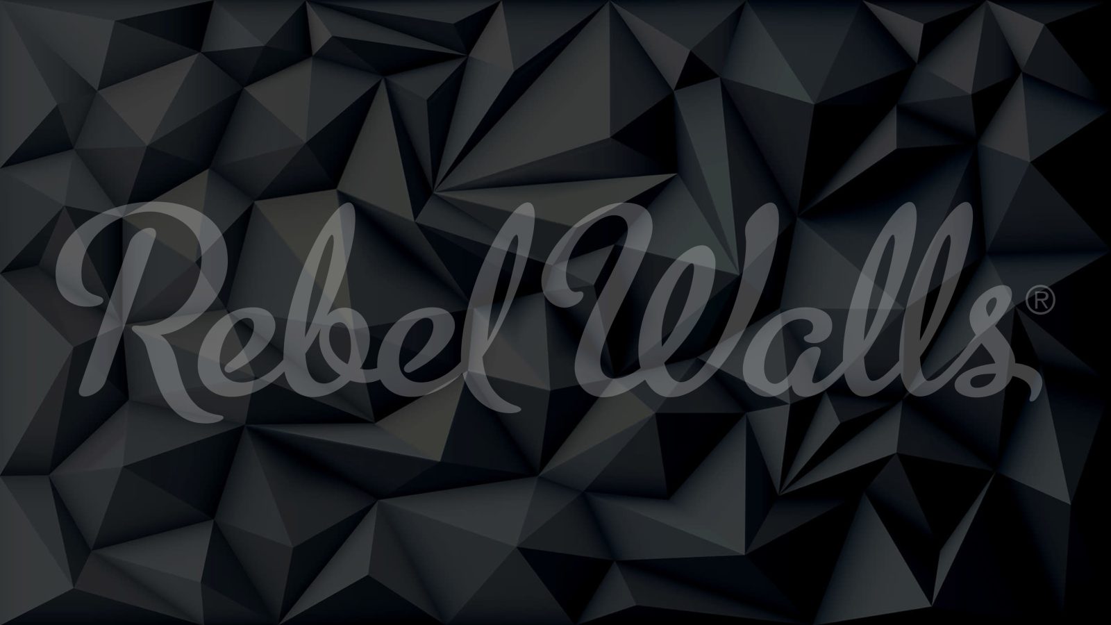 Acoustic Panel, Black, Rebel Walls