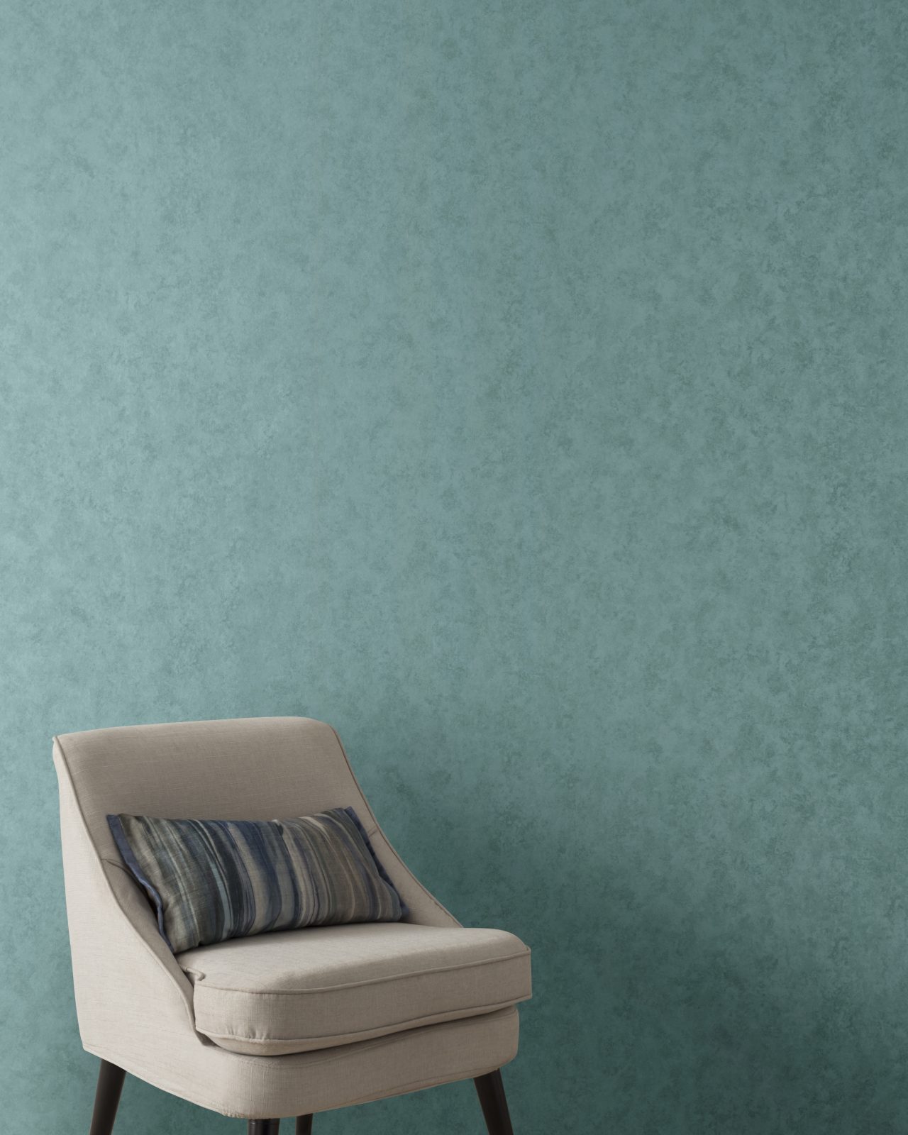 Fenton, Aquamarine Green Luxury Plain, 1838 Wallcoverings, 5.3mp / rola 2
