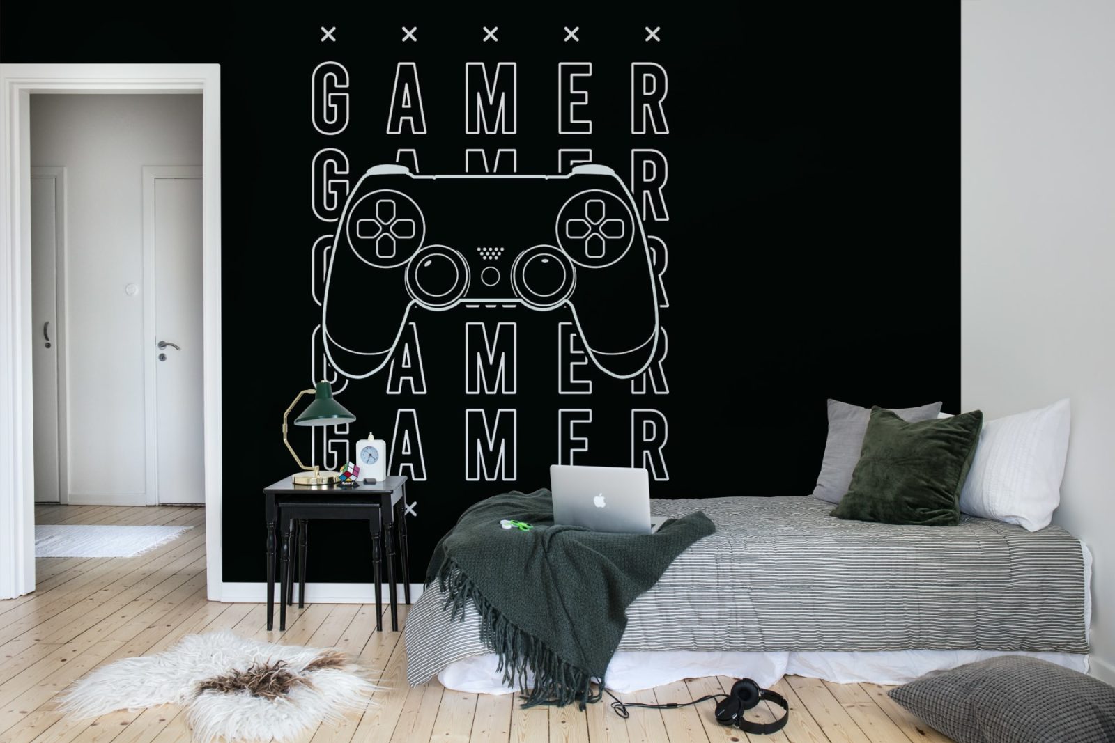 Gamer, Black, Rebel Walls 3