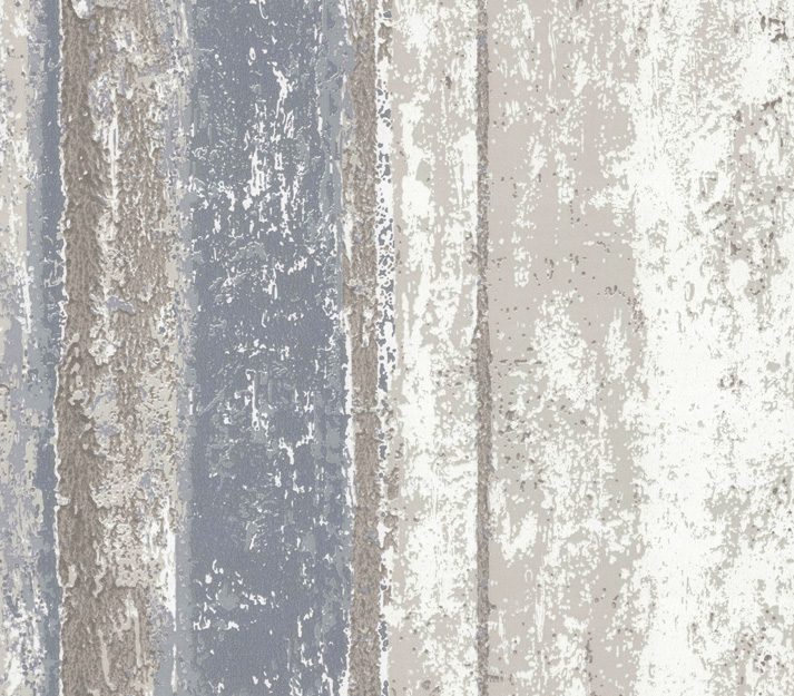Linea, Denim Blue Grey Luxury Striped, 1838 Wallcoverings, 5.3mp / rola