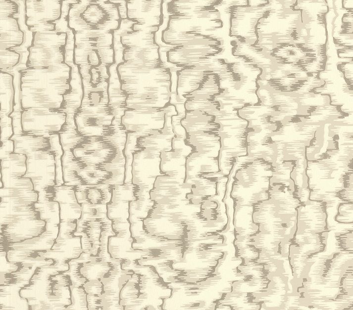 Avington, Natural Luxury Moire, 1838 Wallcoverings, 5.3mp / rola