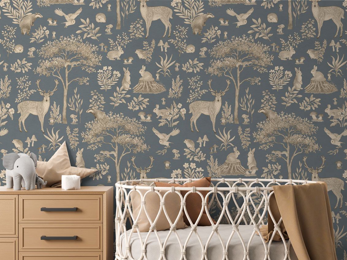 Fantastic Forest - Vintage Blue, Kikki Belle 5