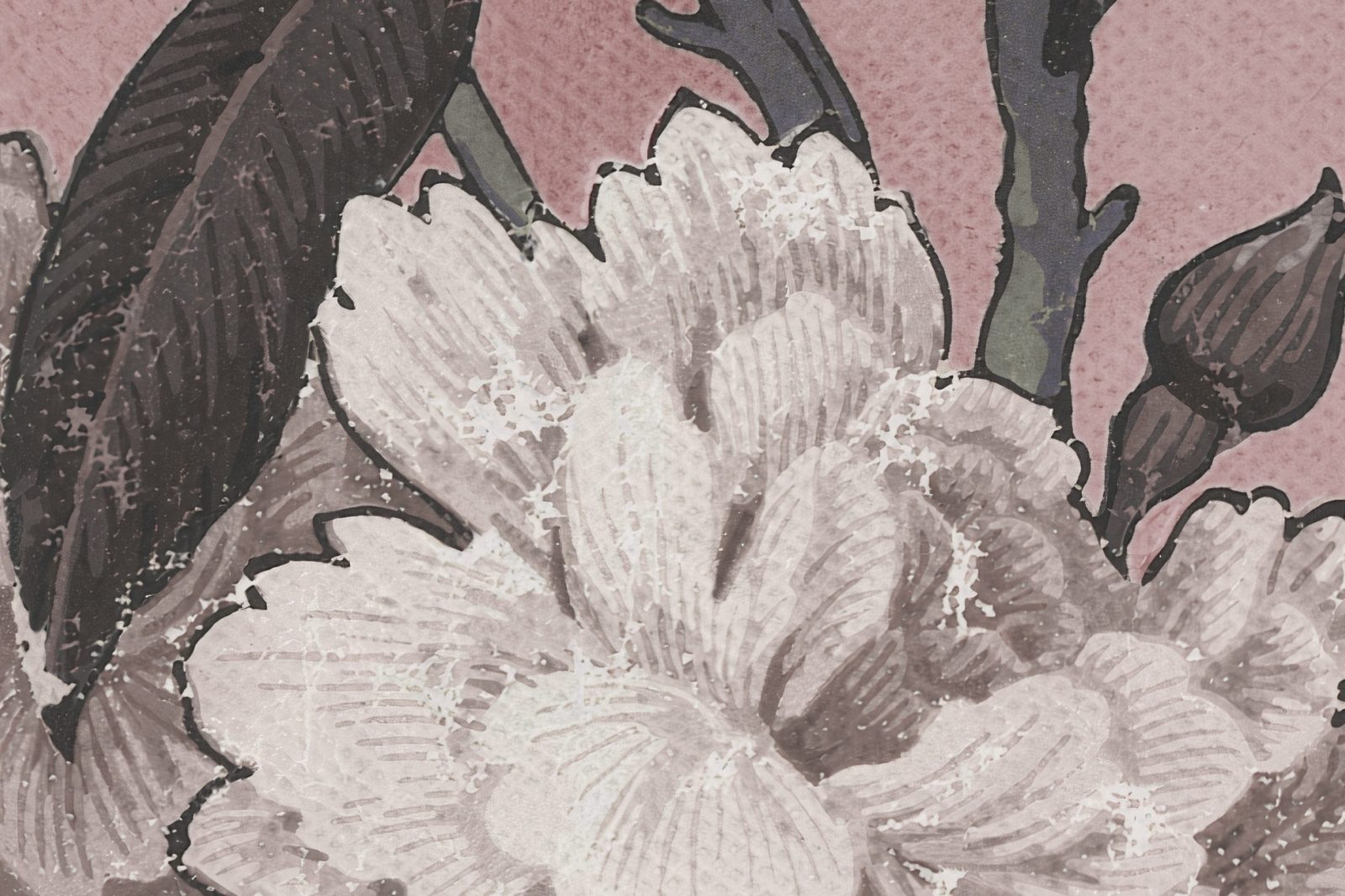 Winding Bloom, Pink, Rebel Walls 4