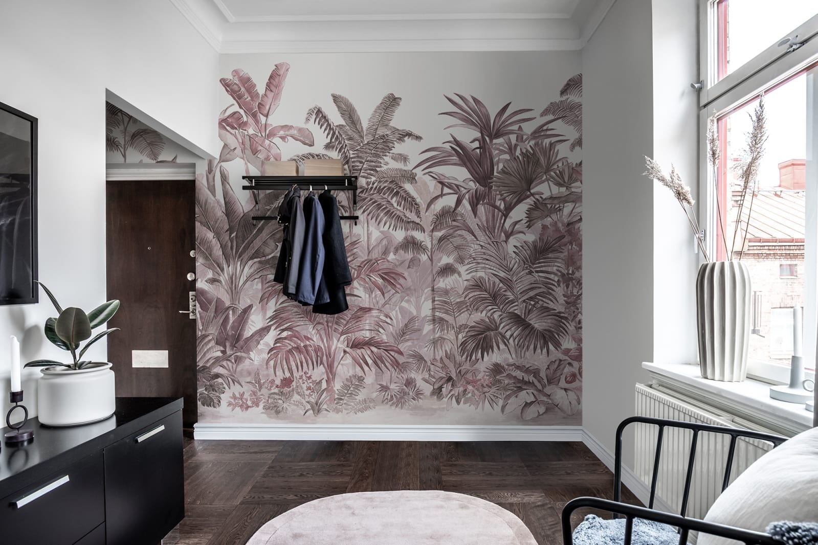 Pride Palms, Plum, Rebel Walls 3
