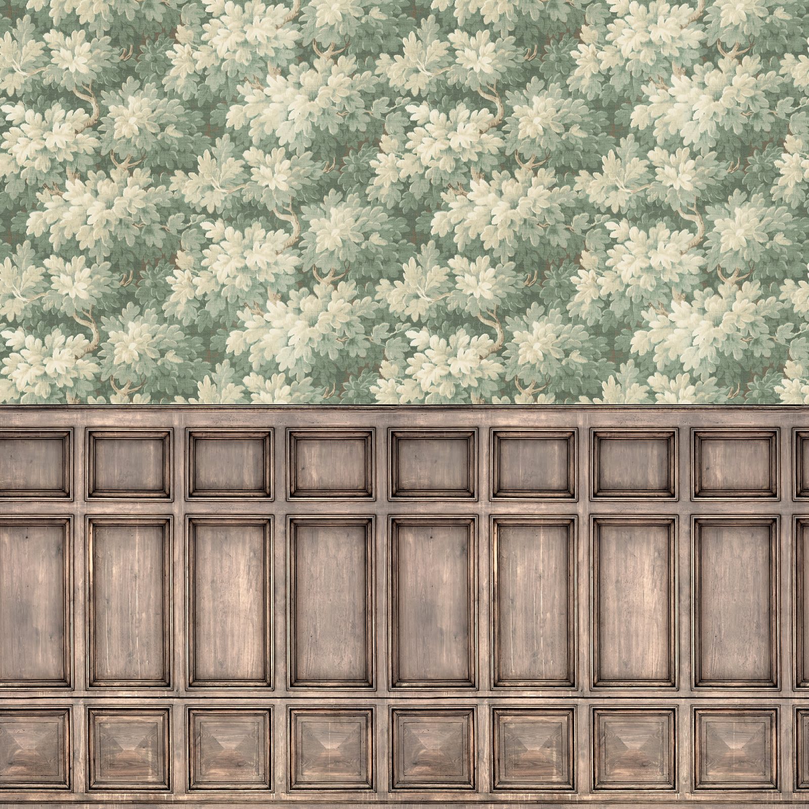 Vintage Foliage, Panels, Rebel Walls